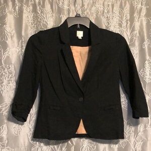 Black blazer by Lauren Conrad